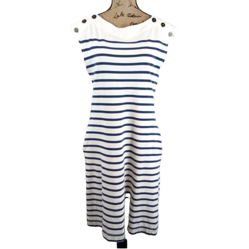 Ralph Lauren Nautical Striped Shift Dress - N804